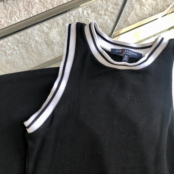 Bodycon Dress black One Clothing fitted jersey - Picture 8 of 8